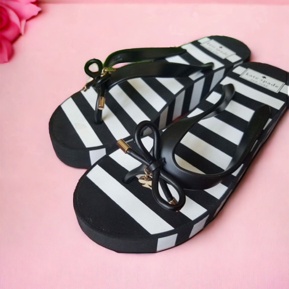 KATE SPADE RHETT WEDGE SANDALS SZ 9M - Picture 2 of 3